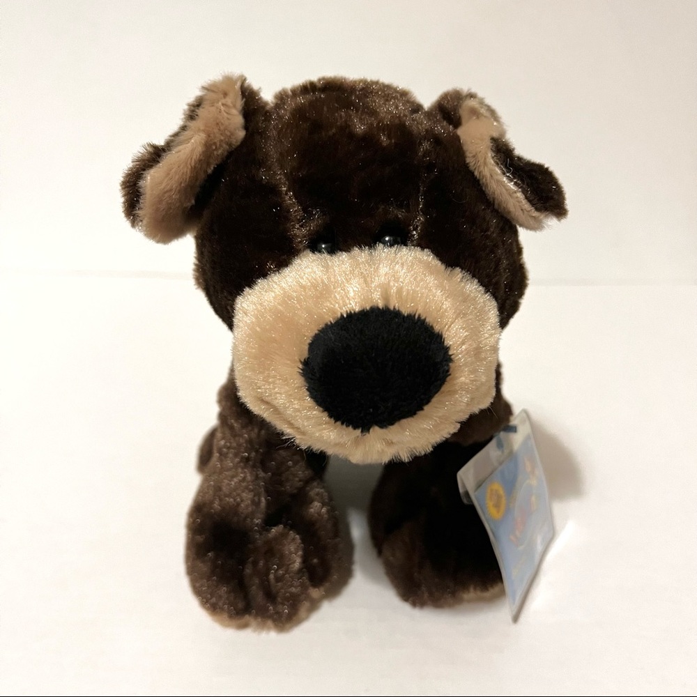 Ganz Webkinz Mocha Pup Plush With Unused Code HM348 ☕️🐶